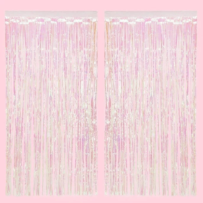 Iridescent Foil Curtain