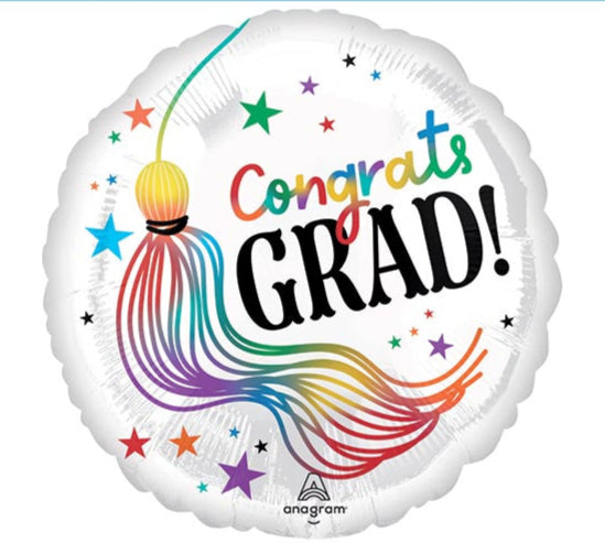 9" Grad Wiggles Mini Balloon