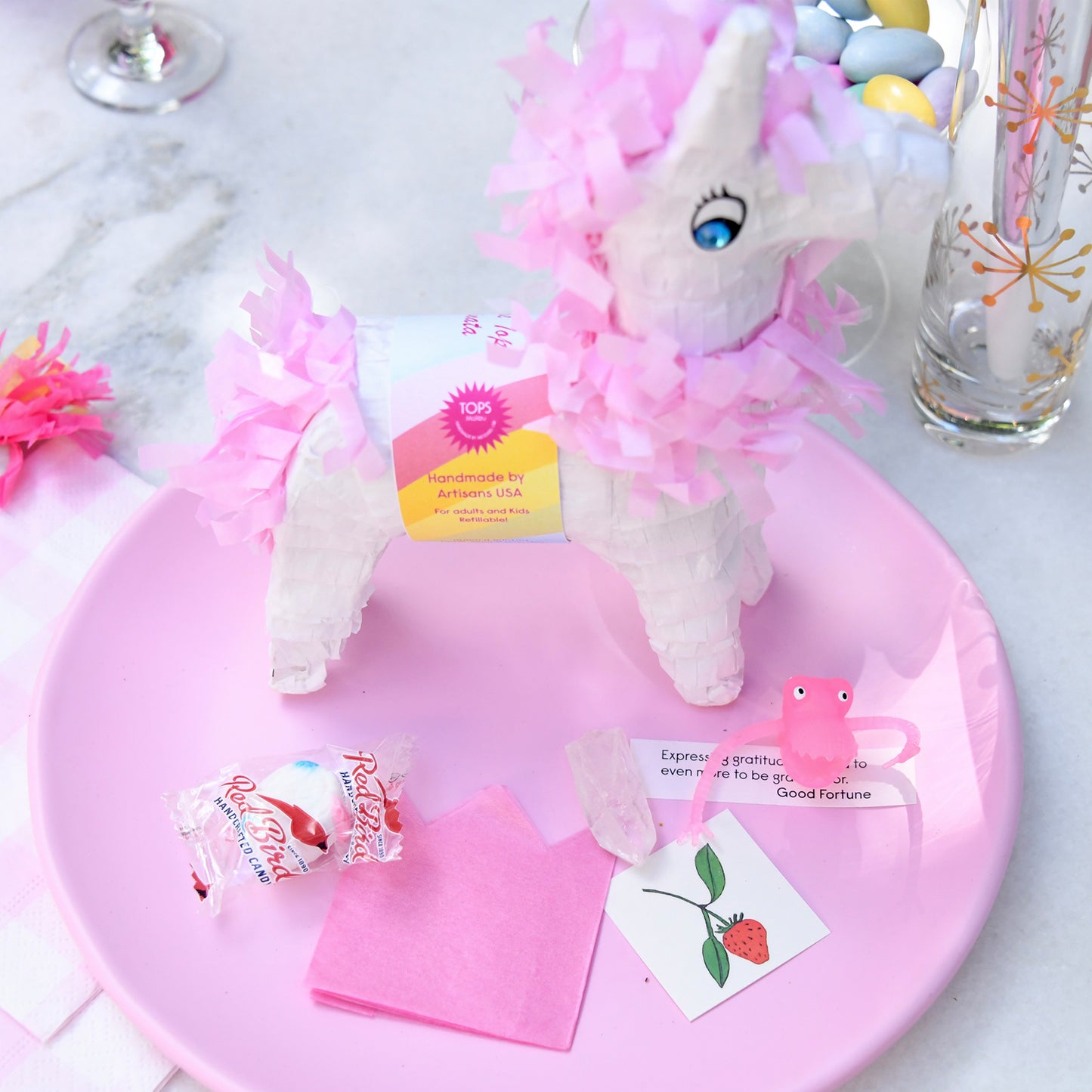 Tabletop Piñata - Sparkly Wish Pony