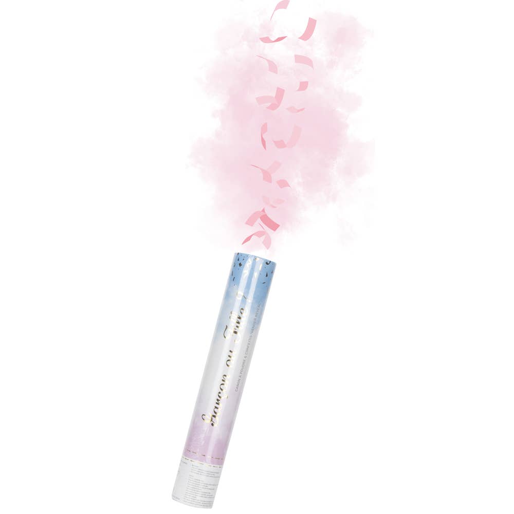 Gender Reveal Pink Powder Confetti Cannon