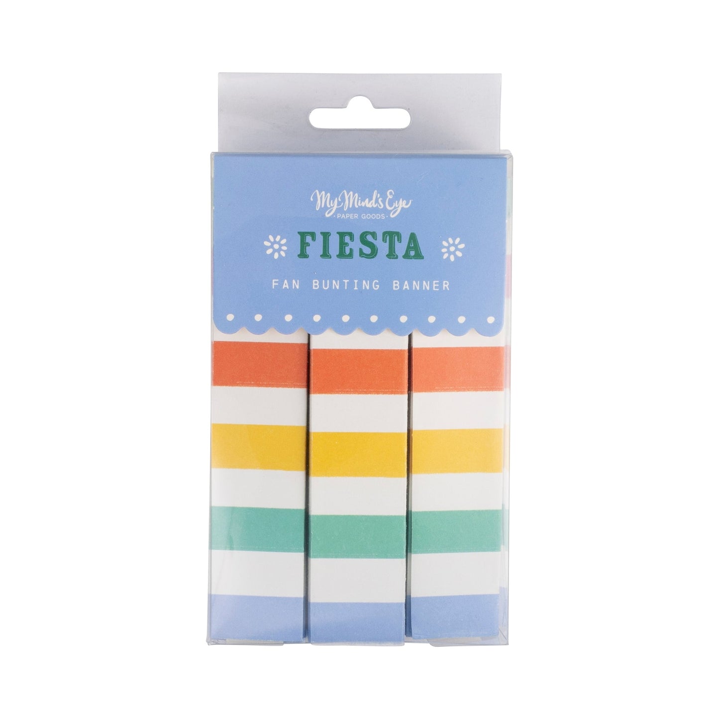 Fiesta Striped Fan Banner