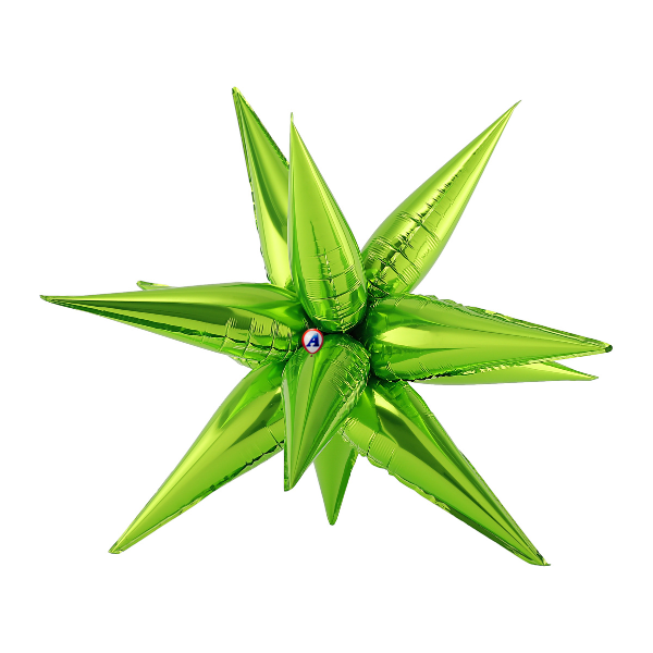 40" Large Lime Green Starburst