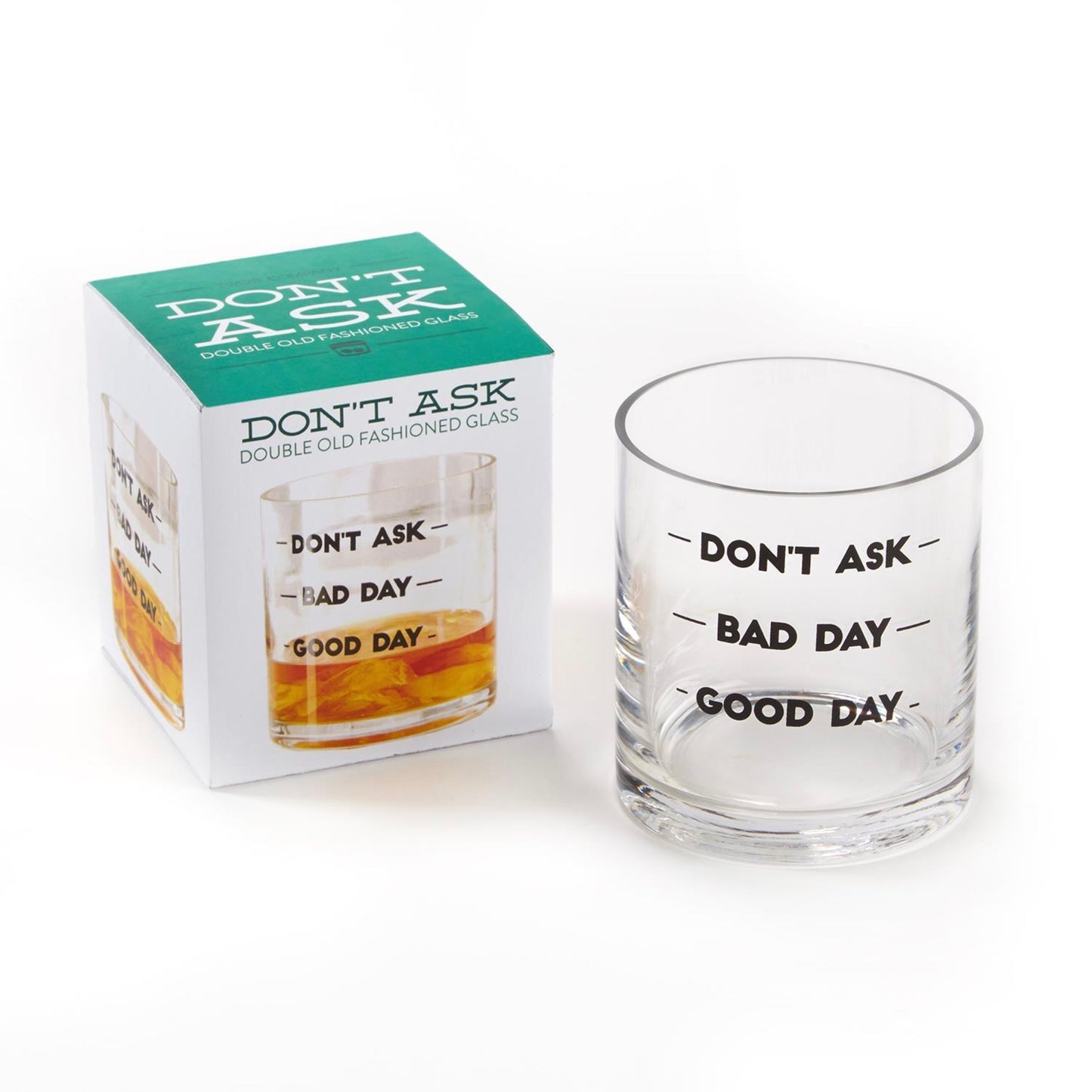 Don't Ask Rocks Glass