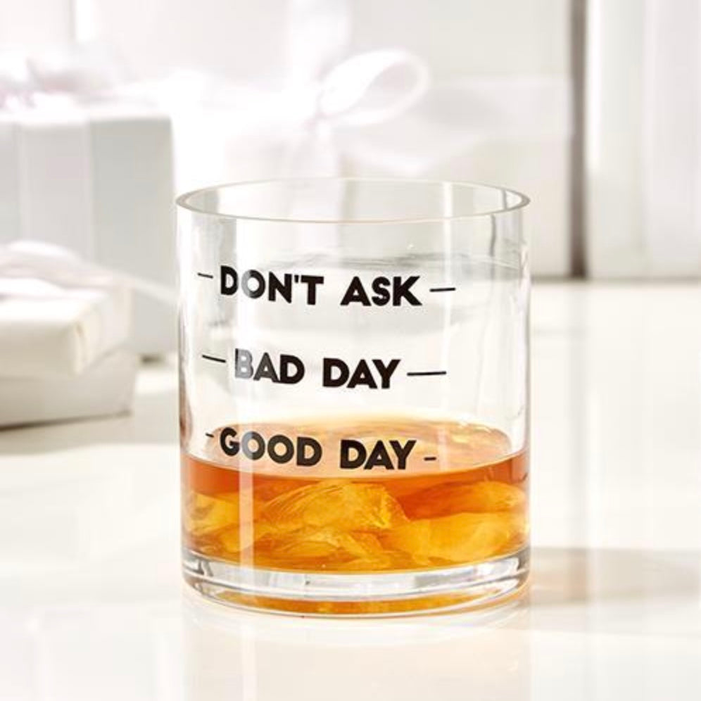 Don't Ask Rocks Glass