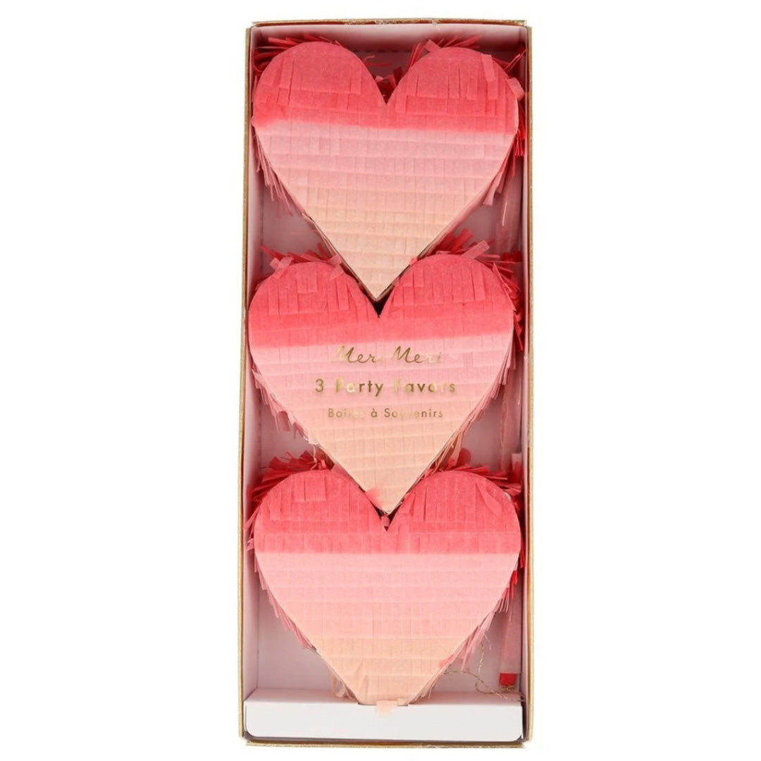 Ombre Heart Pinata Favors
