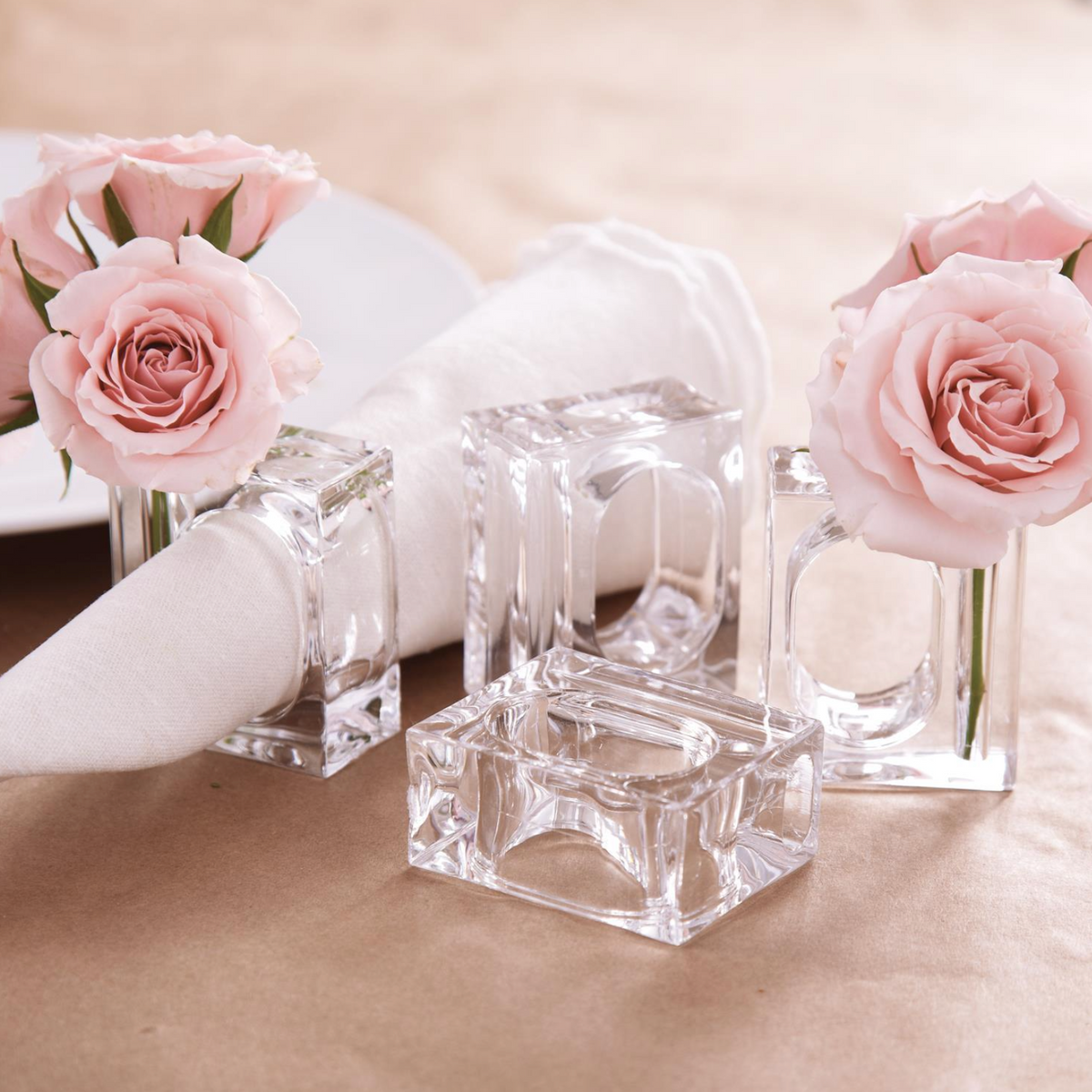 Acrylic napkin deals rings