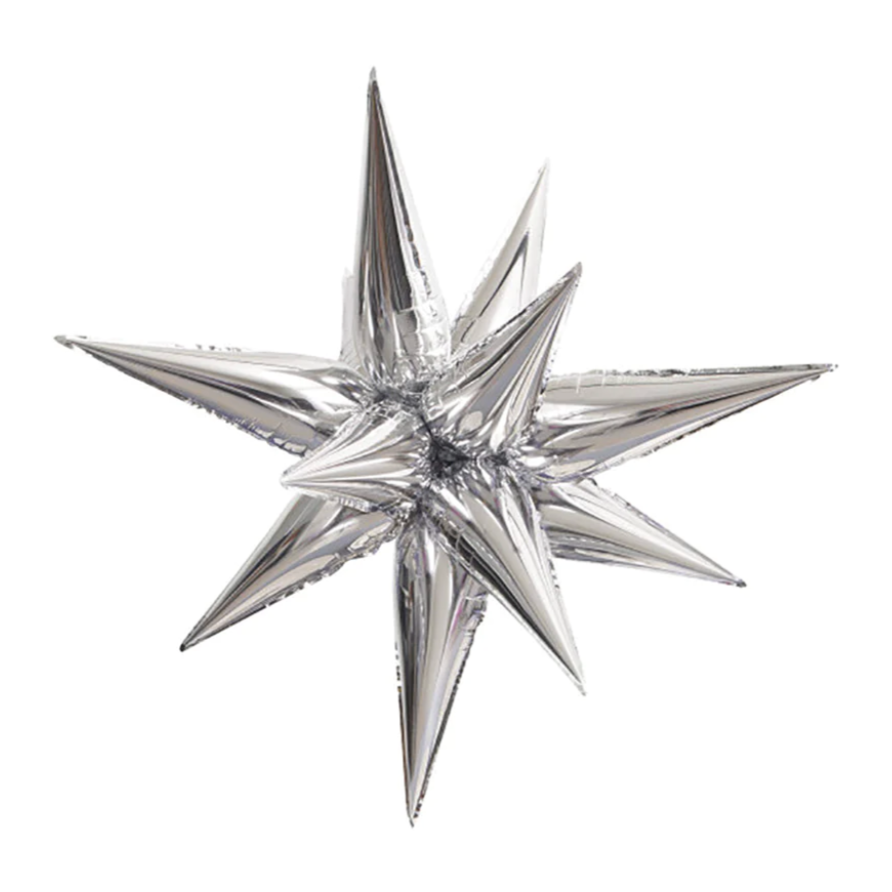 27" Silver Large Starburst