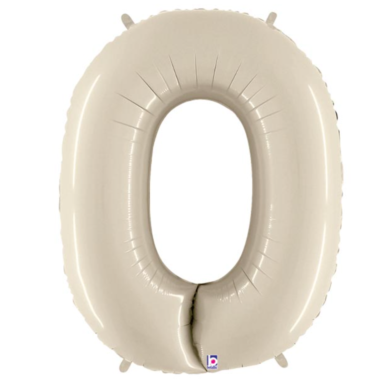 34" White Sand Mylar Numbers