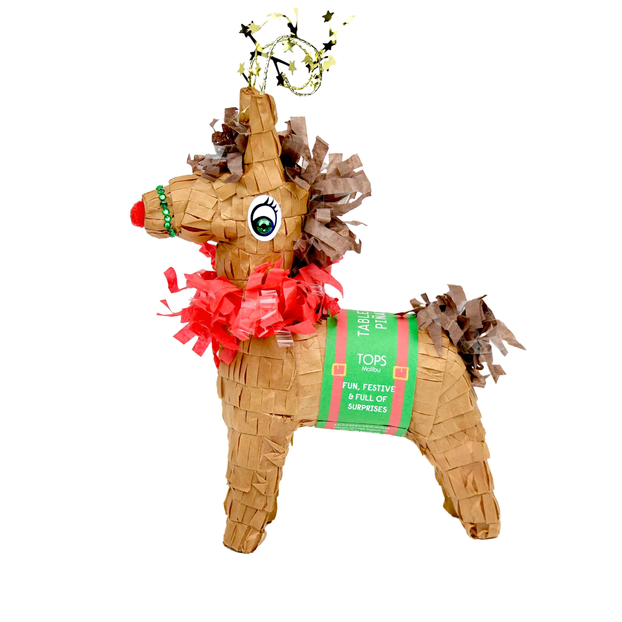 Mini Tabletop Reindeer Piñata