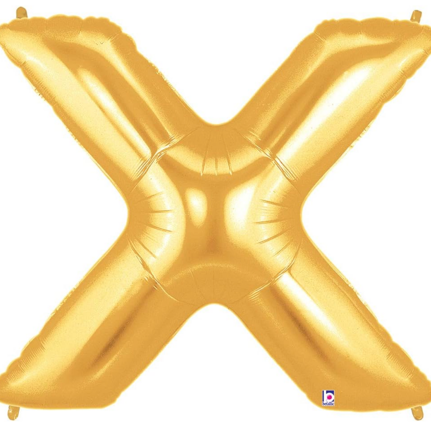 40" Gold Mylar X