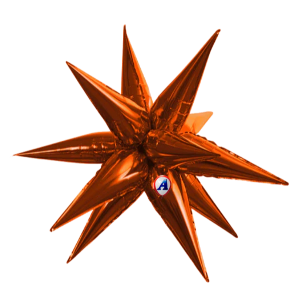 40" Orange Starburst