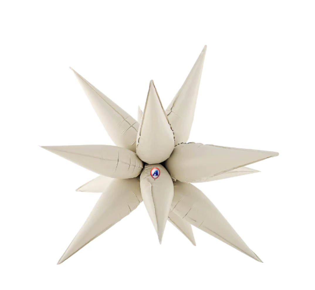 26" Small Star Burst Foil Balloon