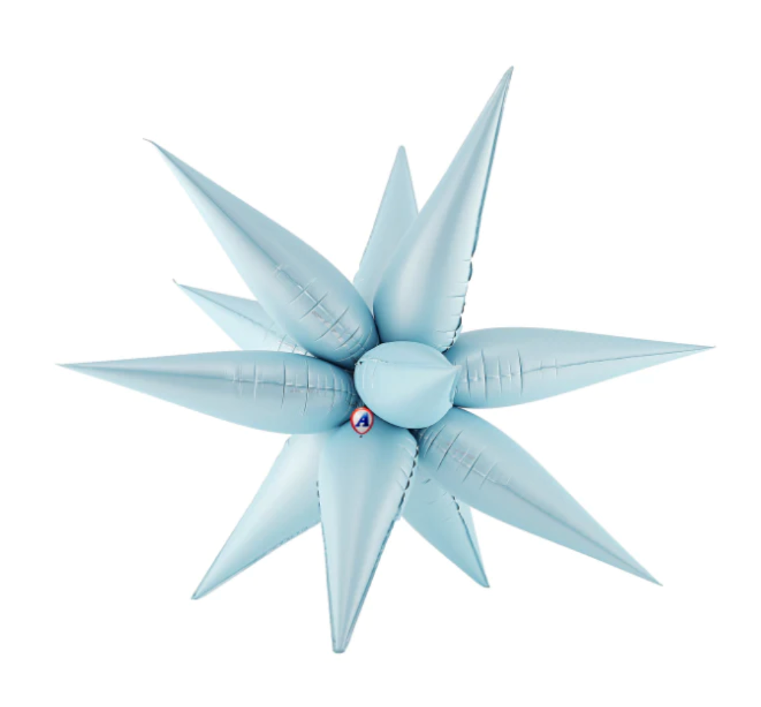 26" Small Star Burst Foil Balloon