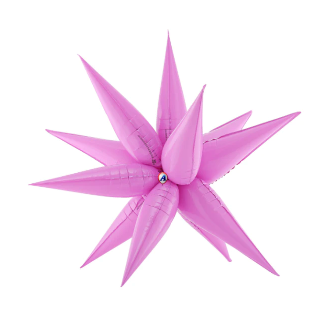 26" Small Star Burst Foil Balloon