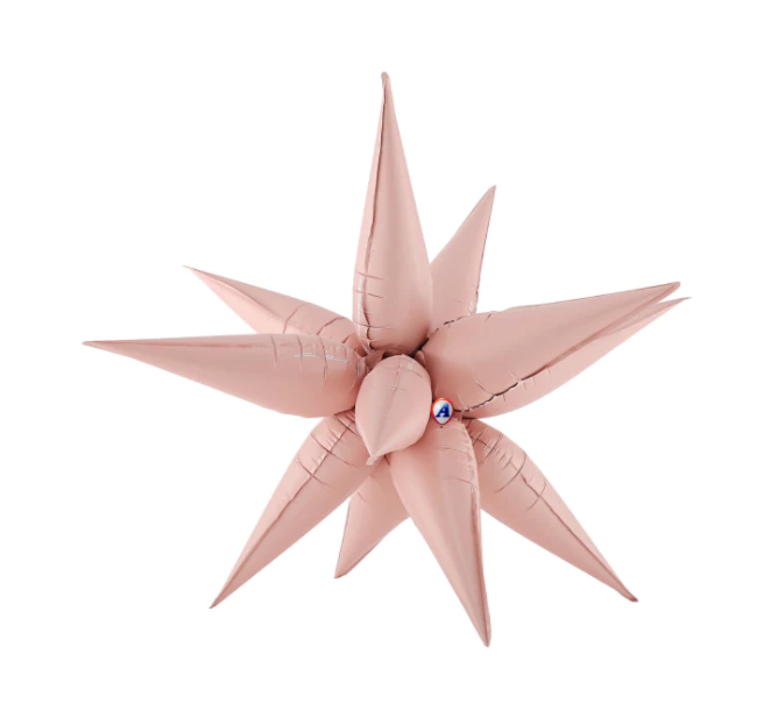 26" Small Star Burst Foil Balloon