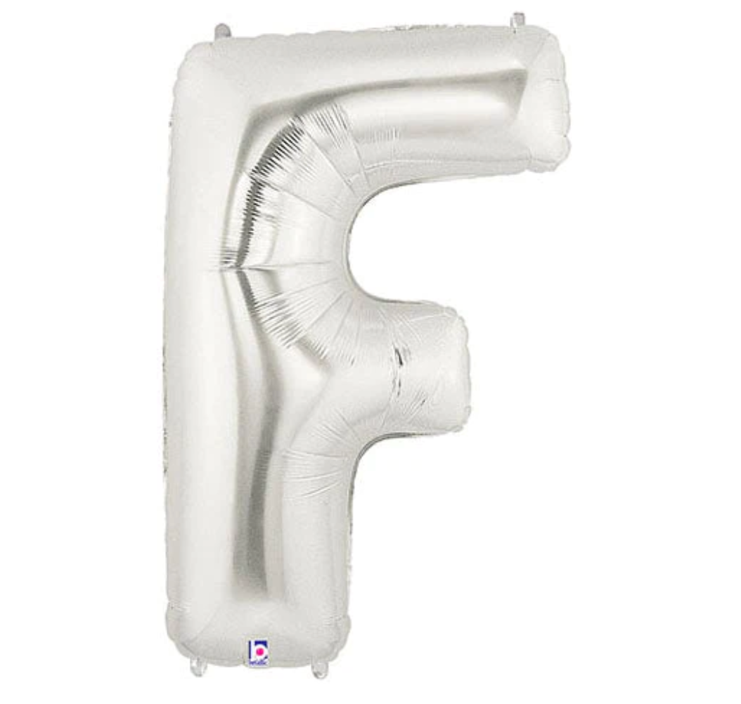 40" Silver Mylar F