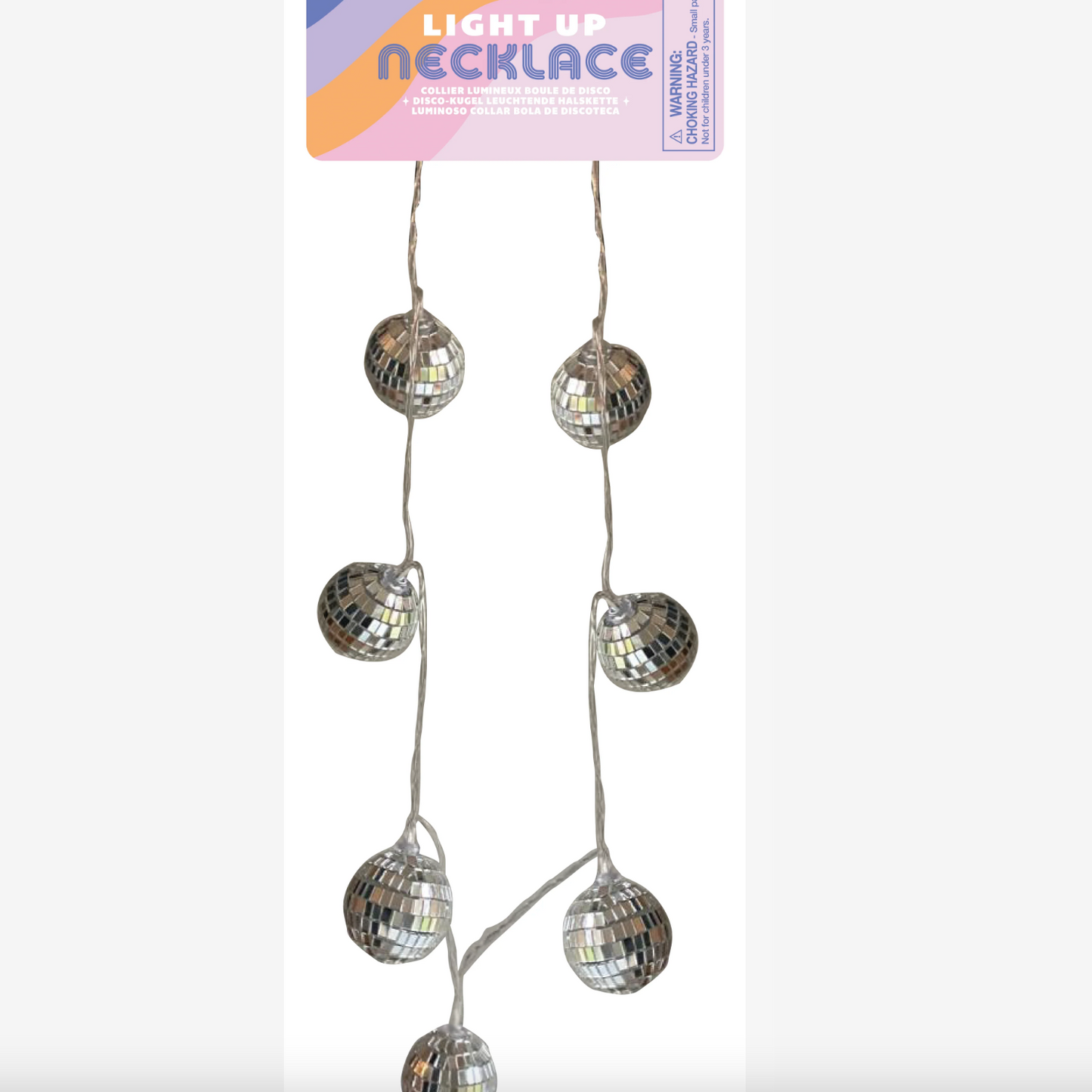Light Up Disco Necklace