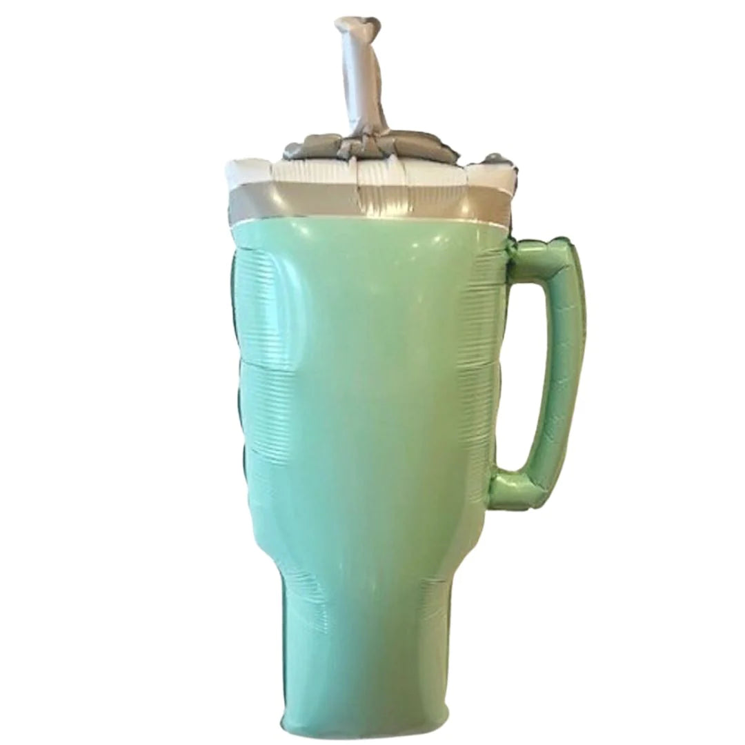 30"  Mint Green Trendy Cup Balloon