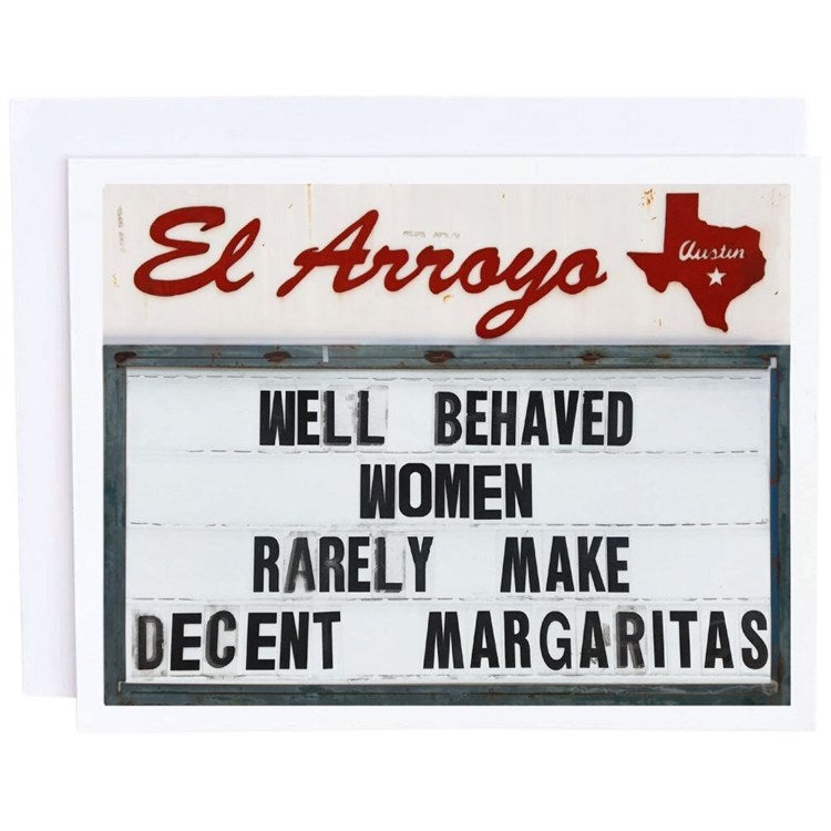 Well Behaved Women Card