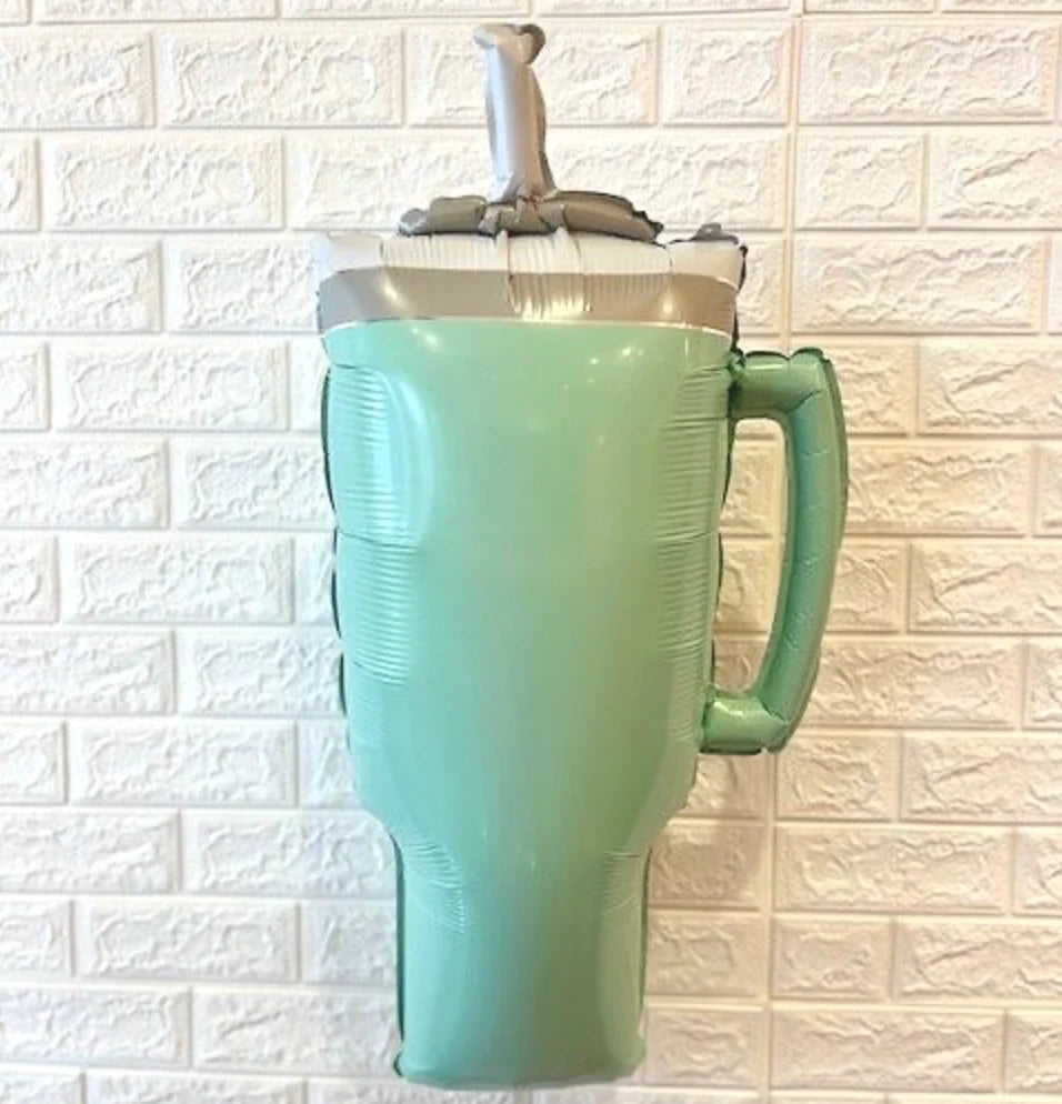30"  Mint Green Trendy Cup Balloon