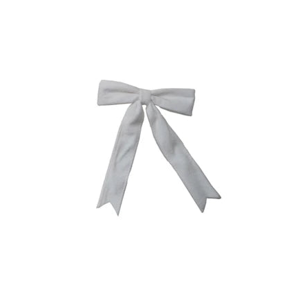Velvet Clip-on Bow
