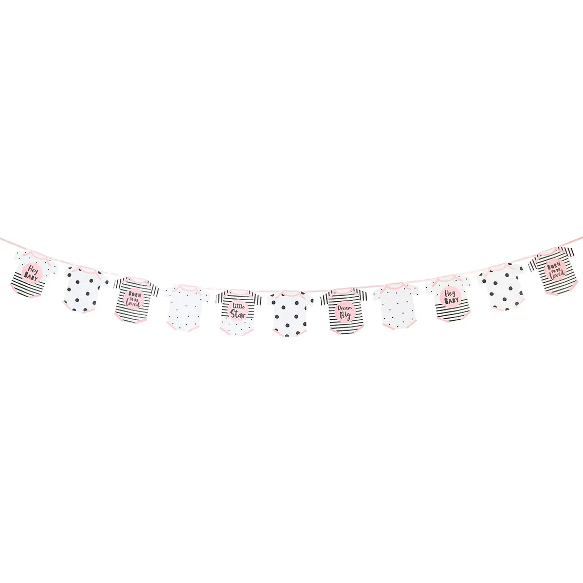 Pink Baby Shower Garland