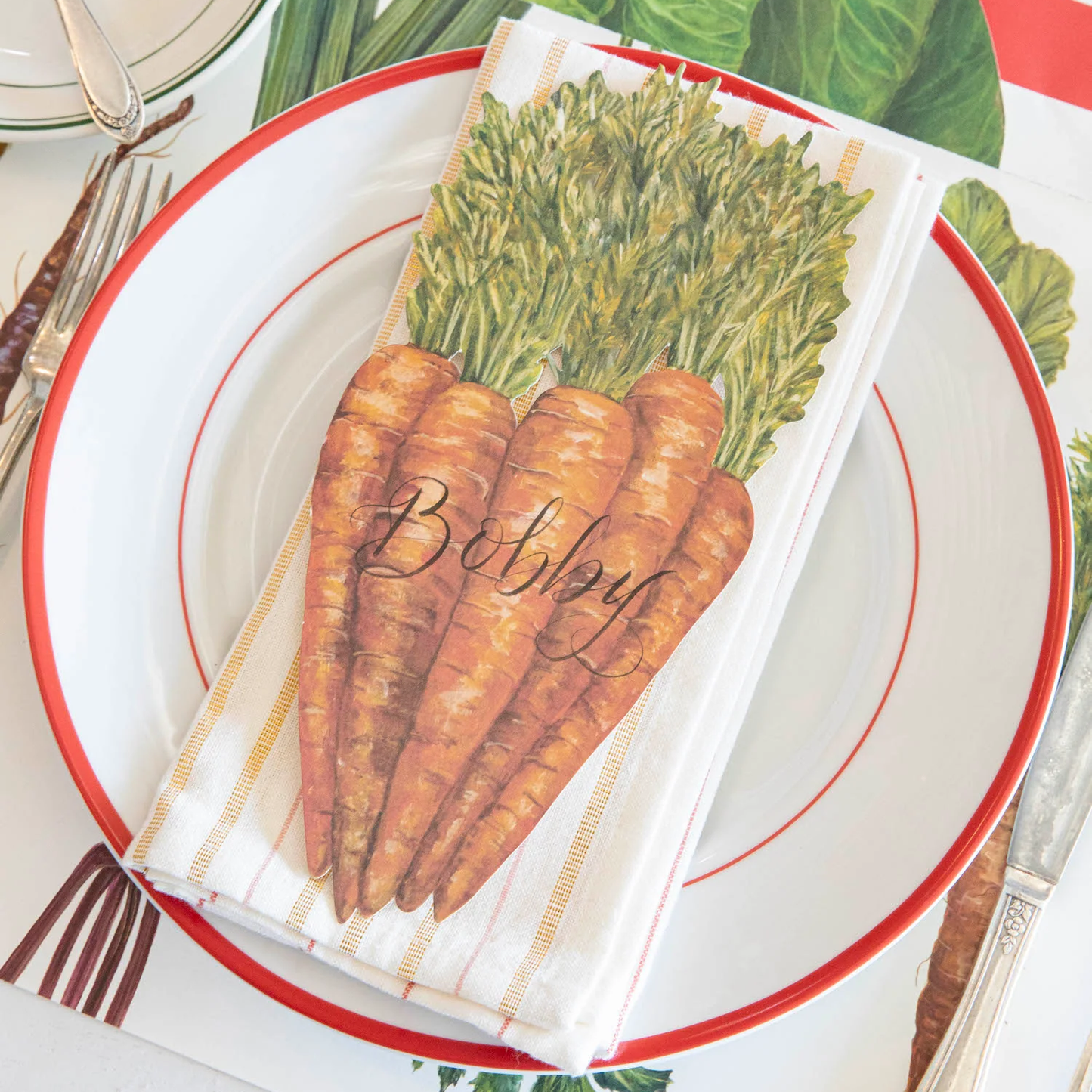 Carrot Table Accent Set
