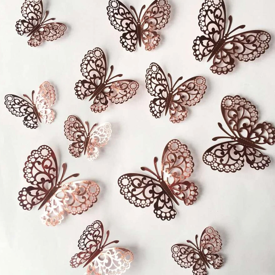 Hollow Butterfly Wall Decoration