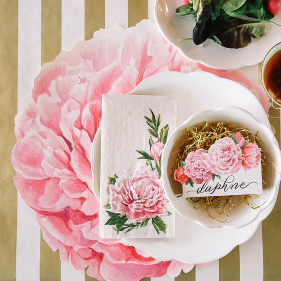 Die Cut Peony Placemat Sheets