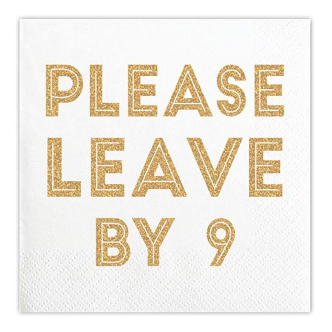 Leave by 9 Napkins