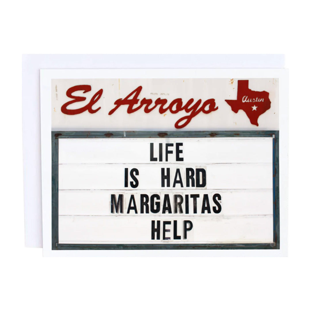 Life is Hard Card