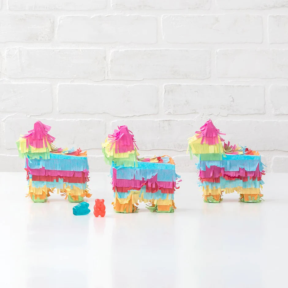 Mini Fiesta Donkey Pinata Favor Box
