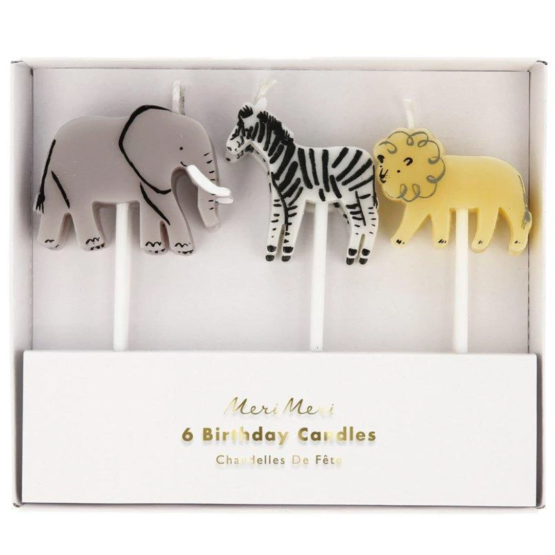 Safari Animal Candles