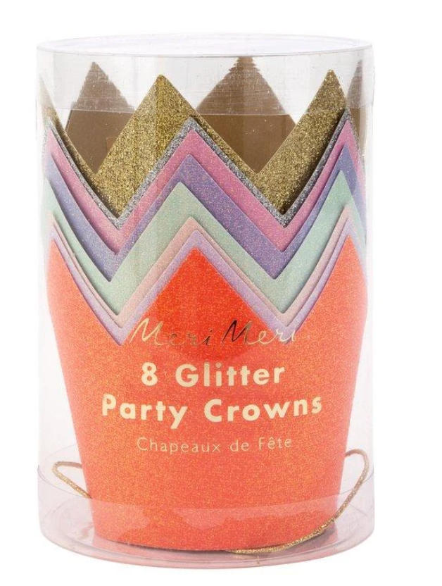Glitter Party Crowns