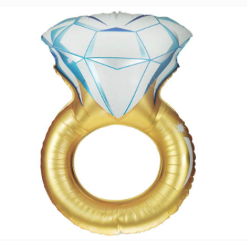 37" Engagement Ring Balloon