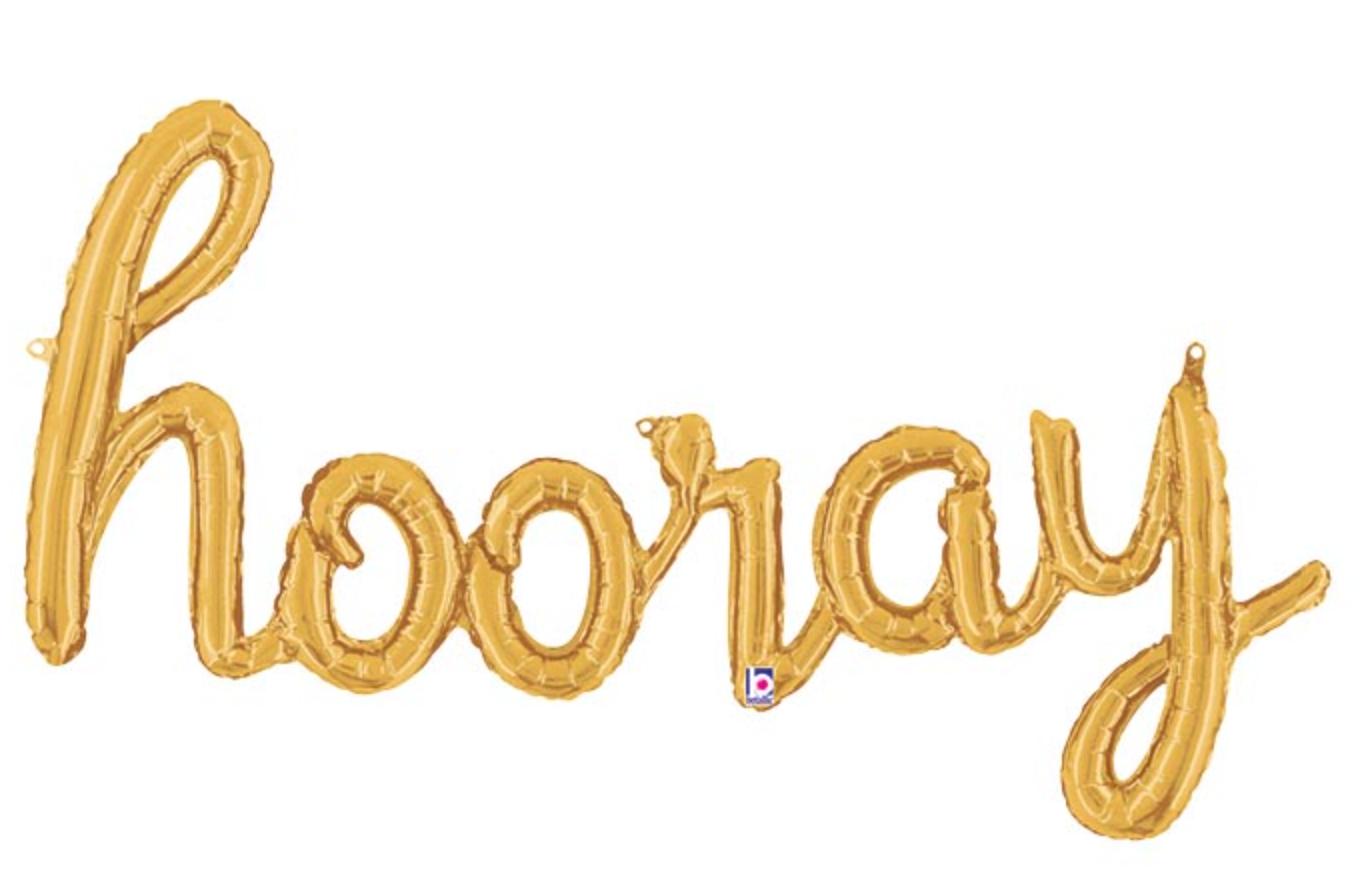 Hooray Phrase Balloon