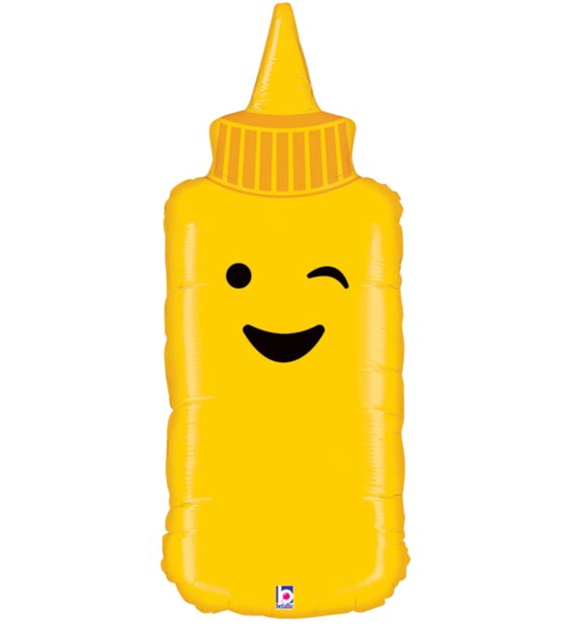 35" Mustard Bottle Balloon