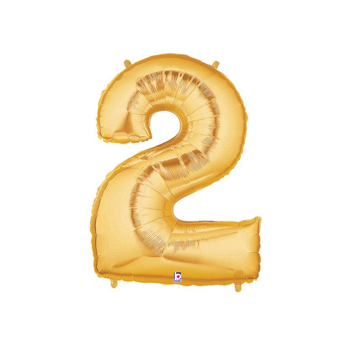 34" Gold Mylar Number 2