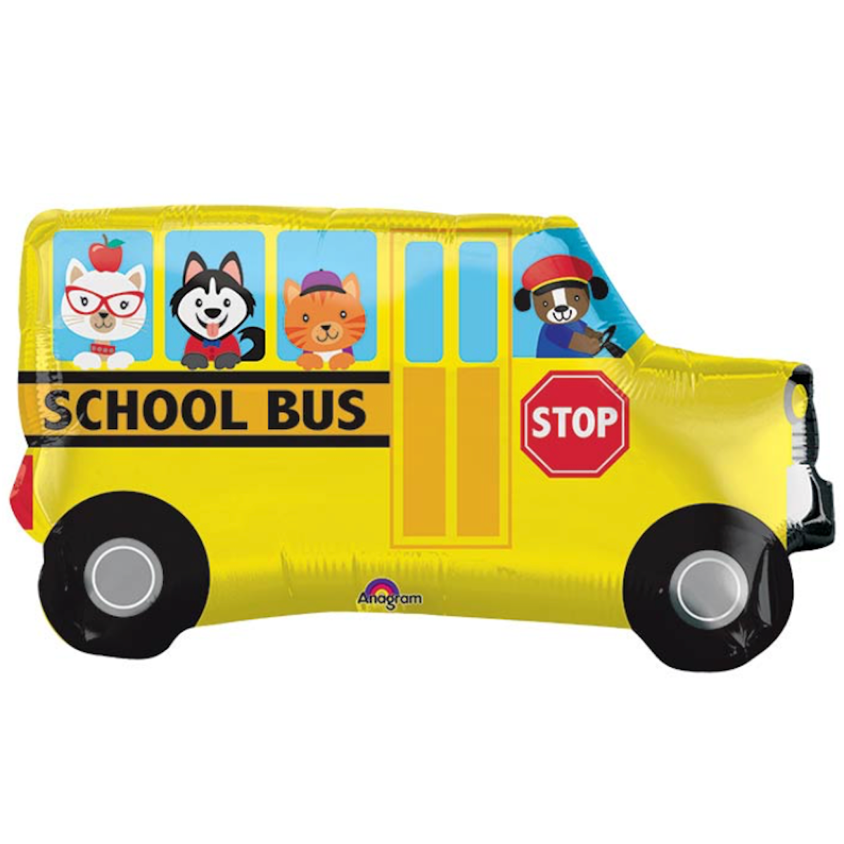 30" School Bus Balloon