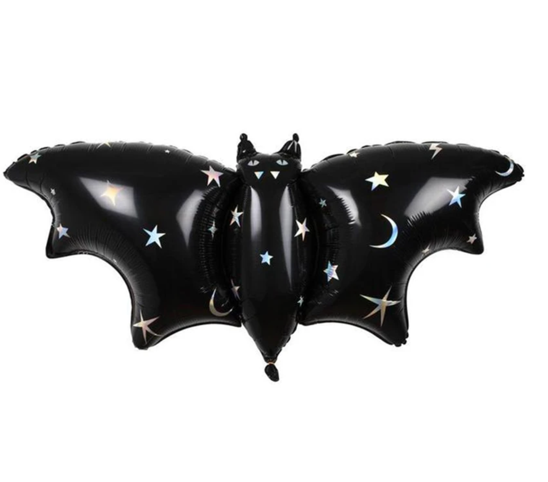 42" Sparkle Bat Foil Balloons (Set of 3)