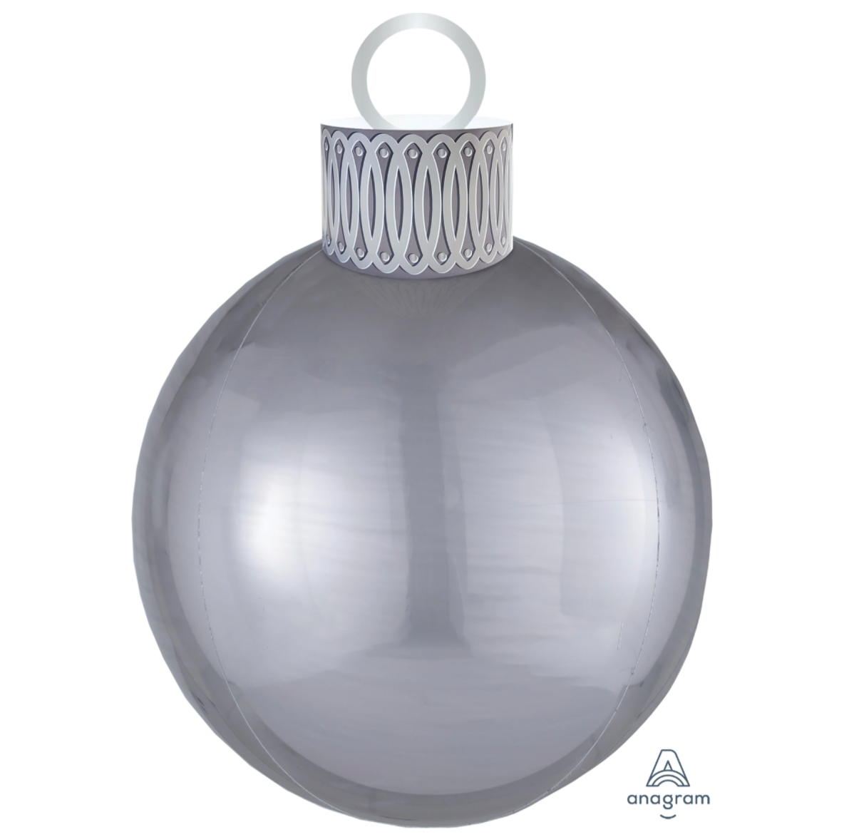 20" Silver Orbz Ornament Kit