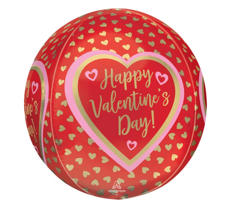 16" Valentine's Heart Orbz