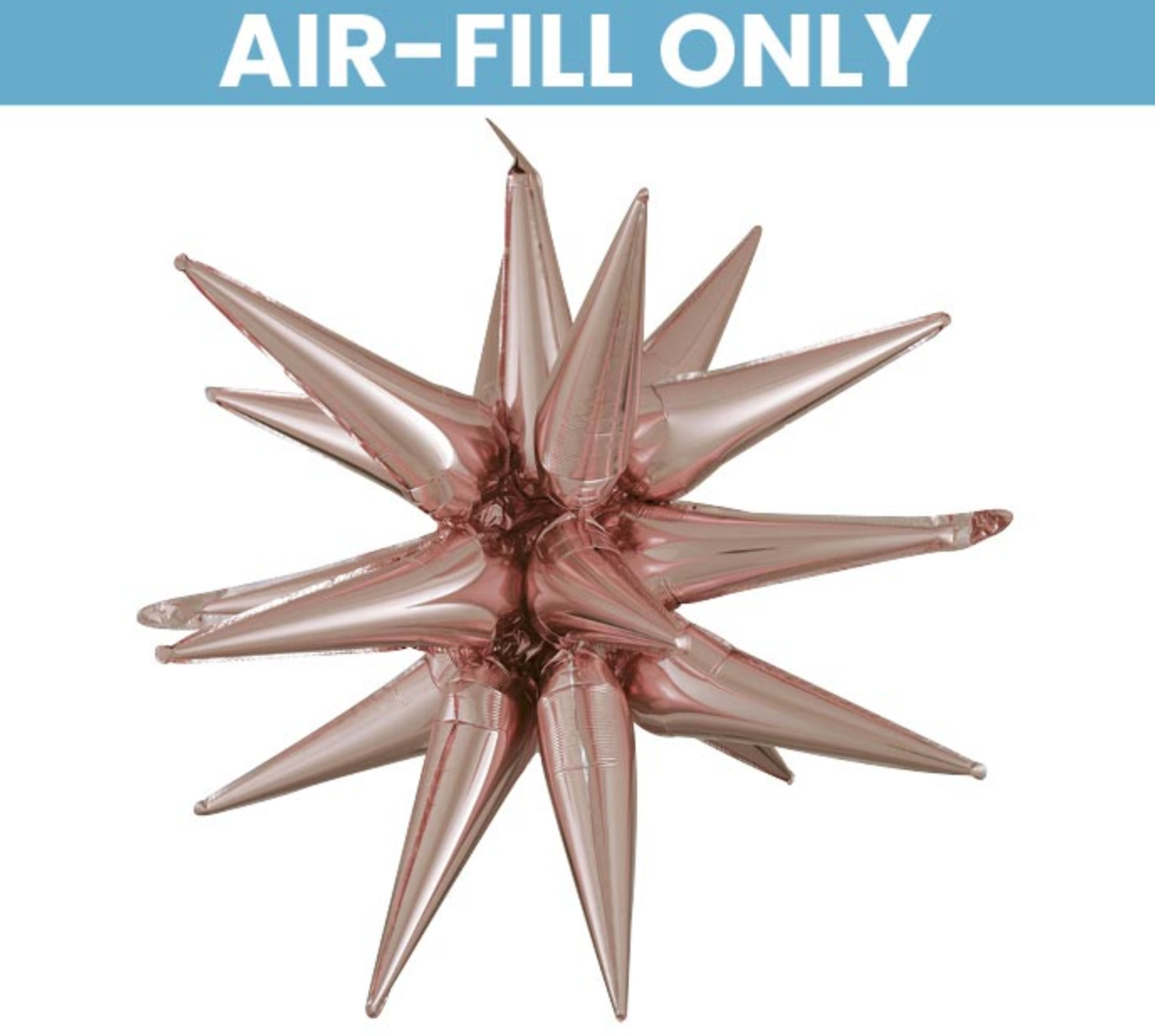 20" Rose Gold Magic Star Balloon