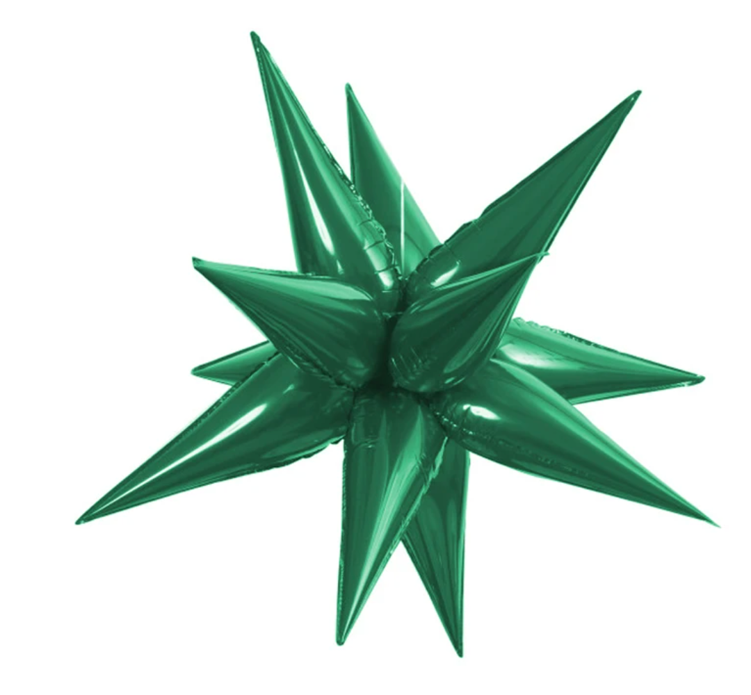 26" Small Star Burst Foil Balloon