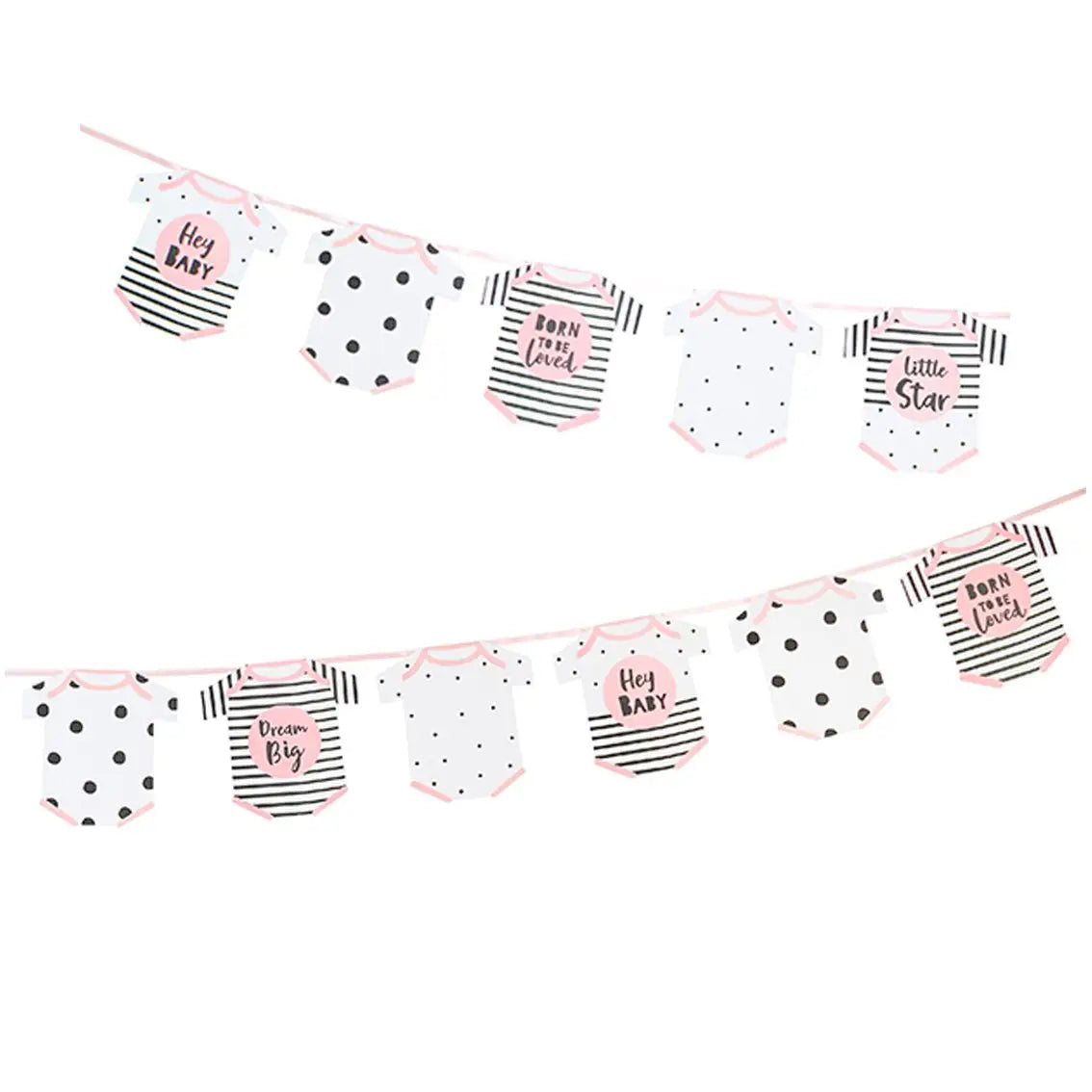 Pink Baby Shower Garland