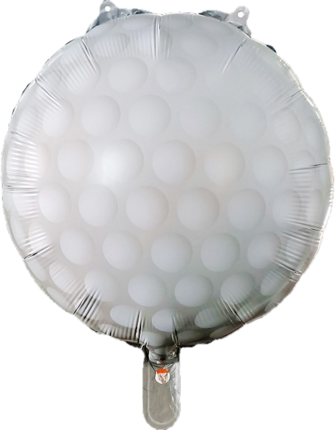 18" Golf Ball Mylar Balloon
