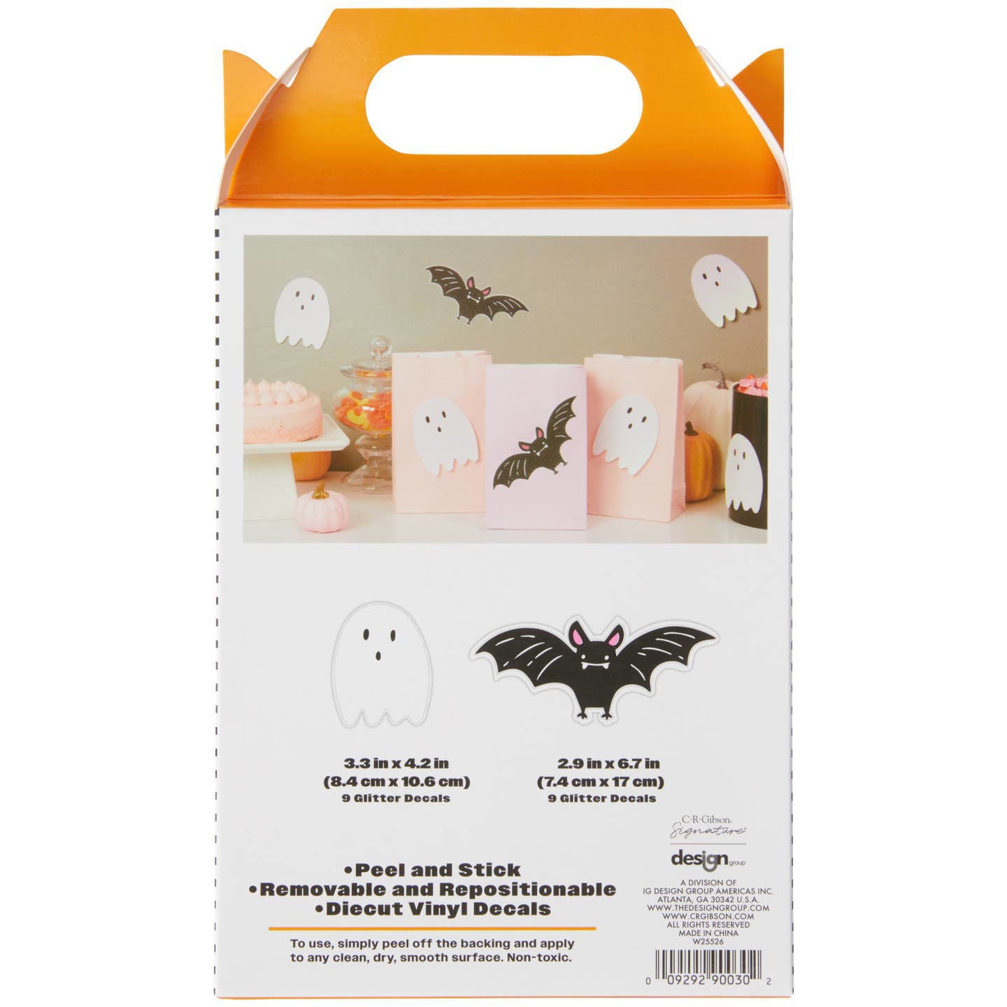 Bat and Ghost Decals