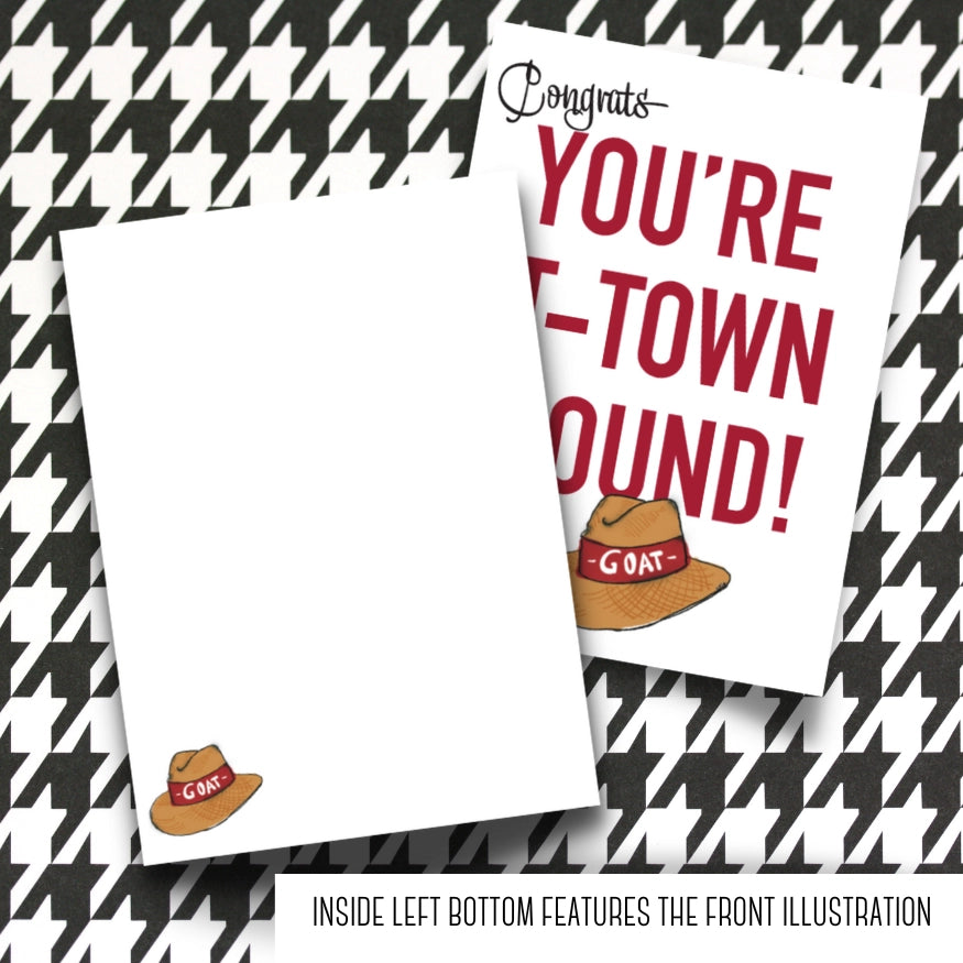 Tuscaloosa Bound Greeting Card