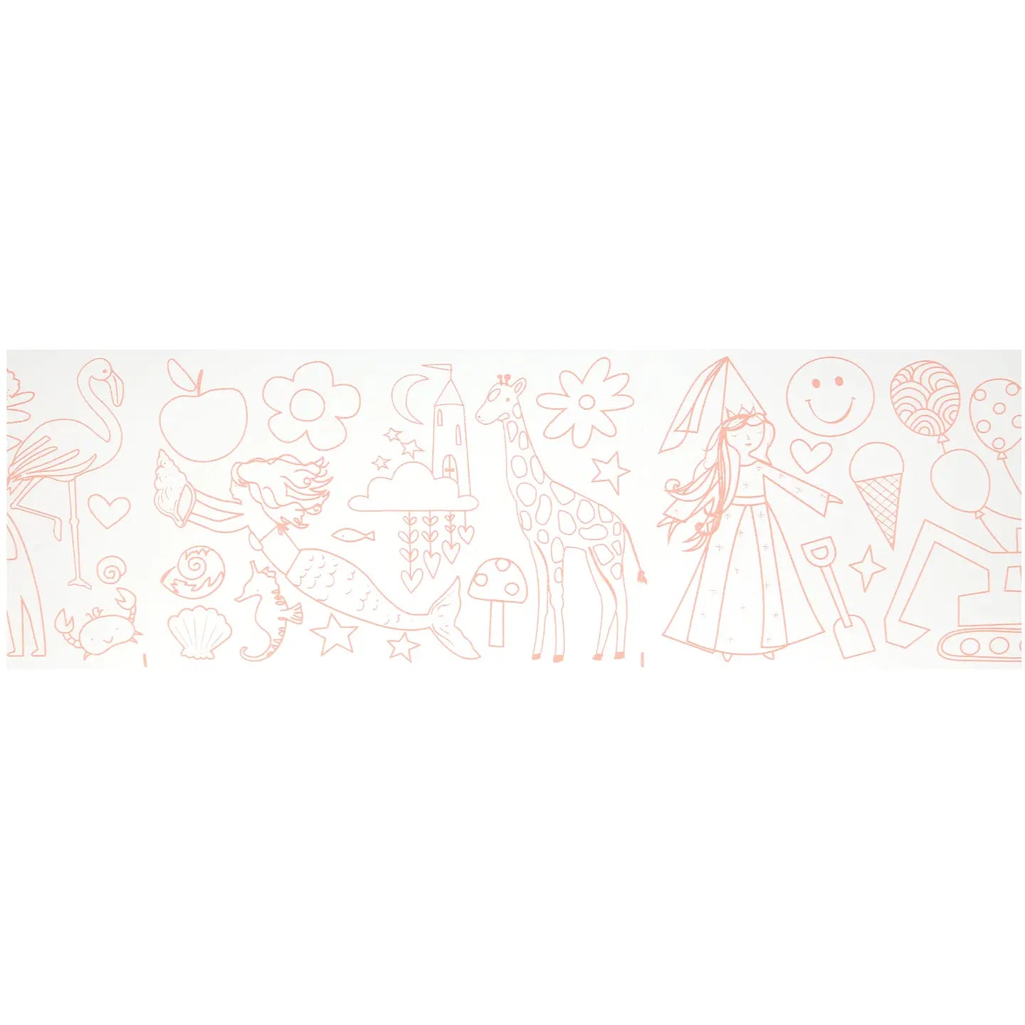 Happy Icons Coloring Roll