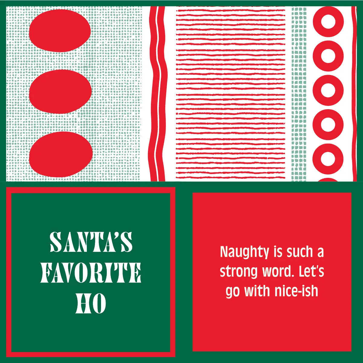 XMAS Nice-ish/Santa's Favorite Napkins